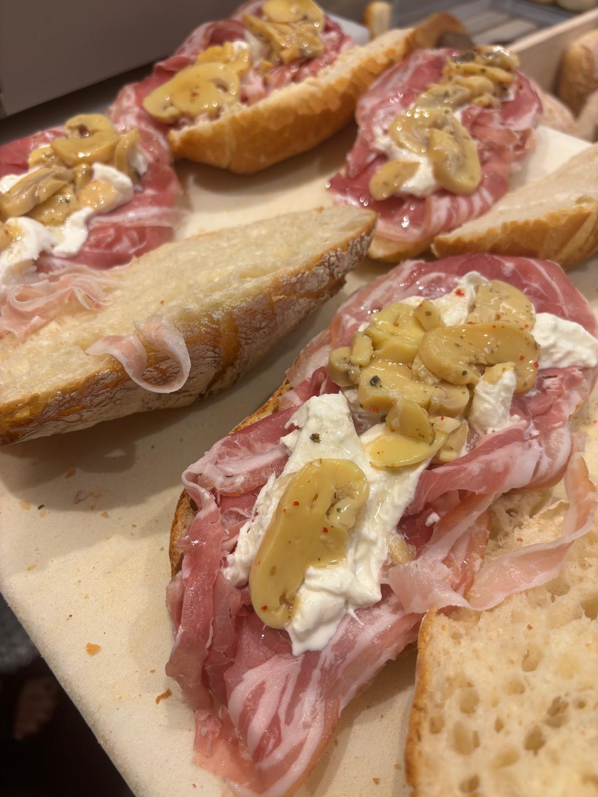 Panino con Pancetta